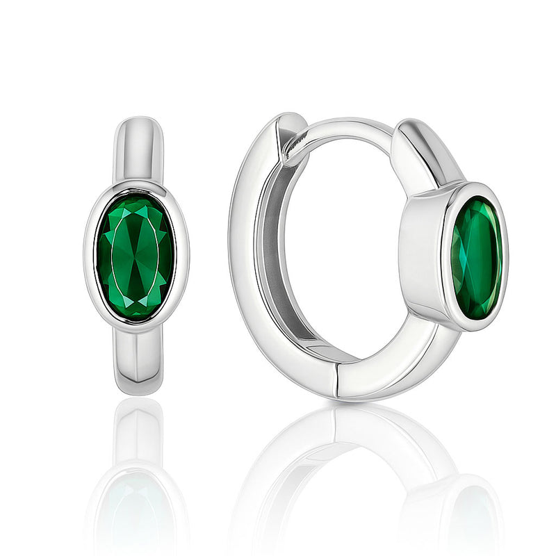 Strieborné náušnice