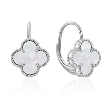 Strieborné náušnice s polodrahokamom