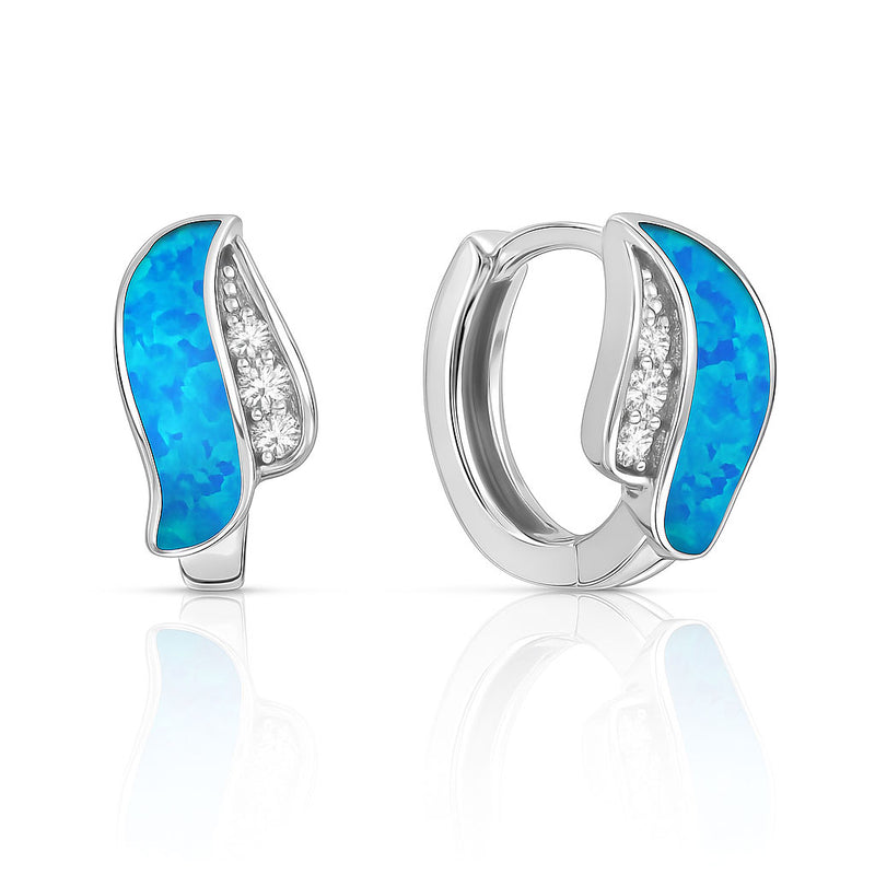 Strieborné náušnice