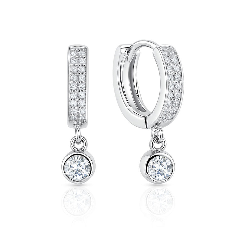 Strieborné náušnice