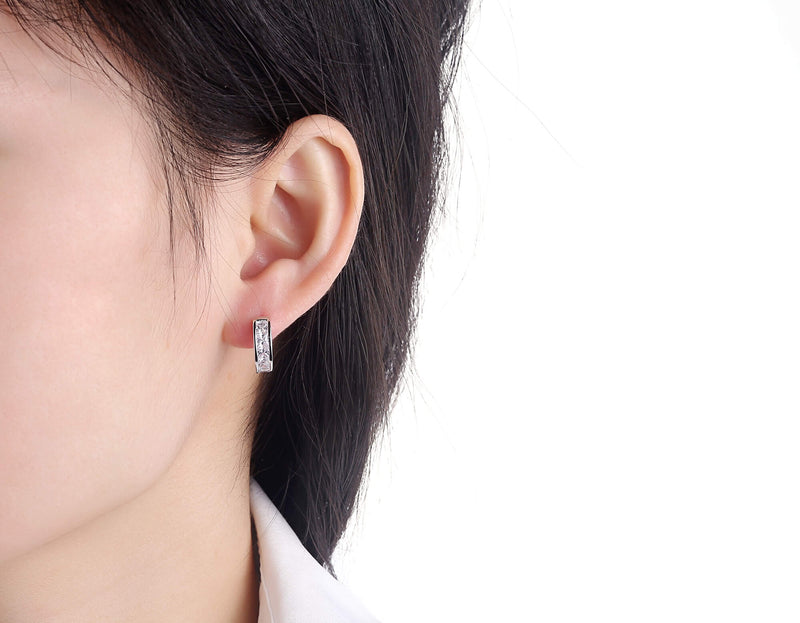 Strieborné náušnice