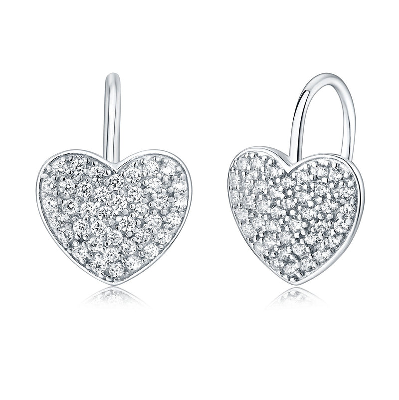 strieborne-nausnice-srdcia