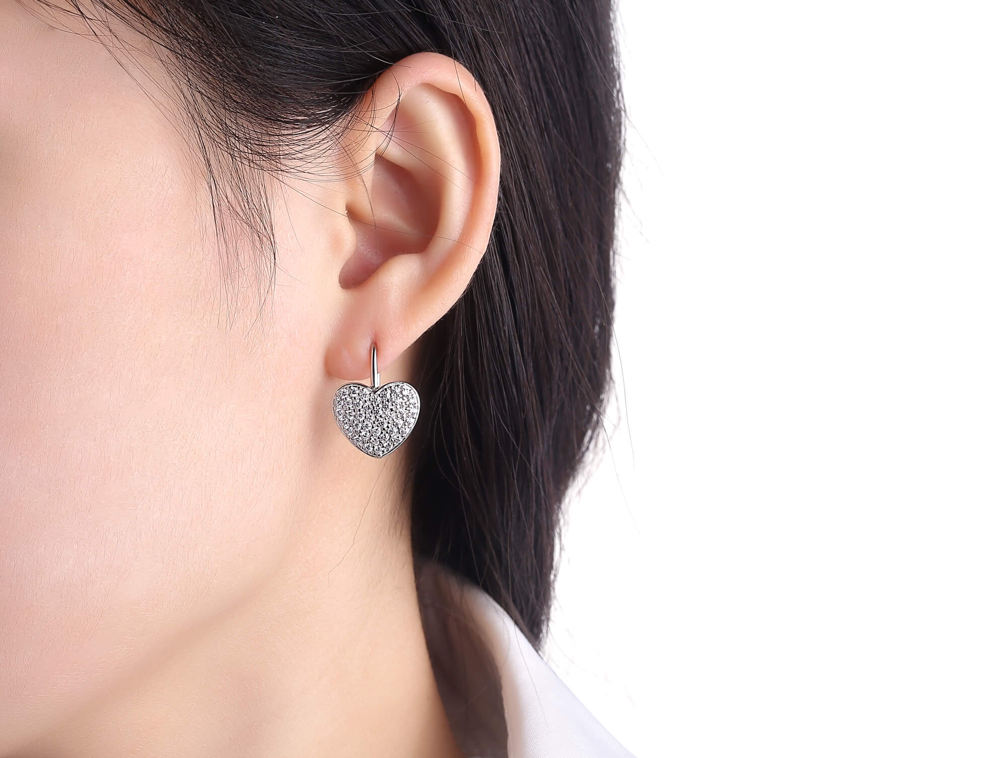 Strieborné náušnice