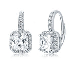 damske-strieborne-nausnice-s-klapkovym-zapinanim