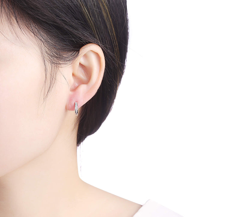 Strieborné náušnice