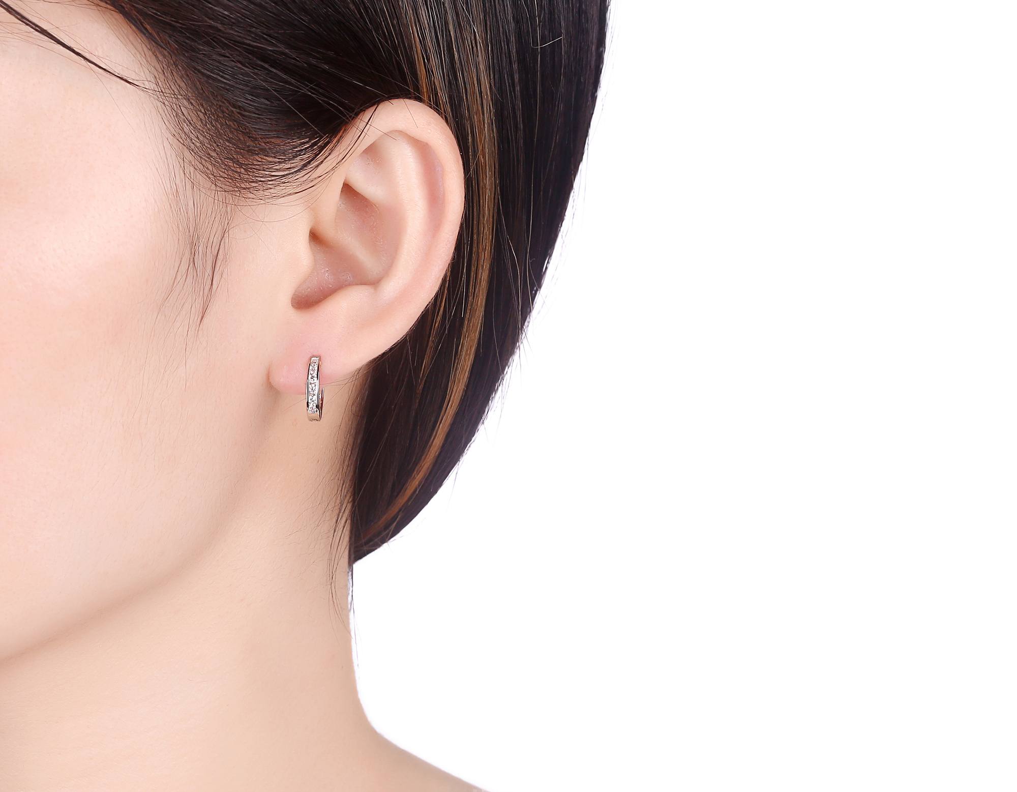 Strieborné náušnice