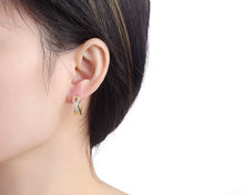 Strieborné náušnice