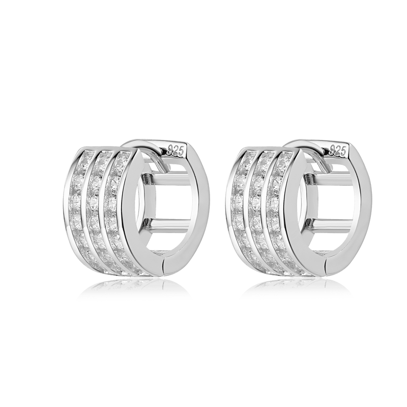 strieborne-nausnice-s-tromí-radmi-zirkonov