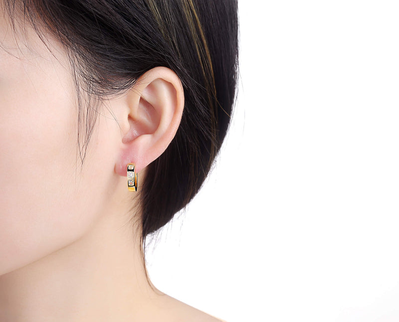 Strieborné náušnice