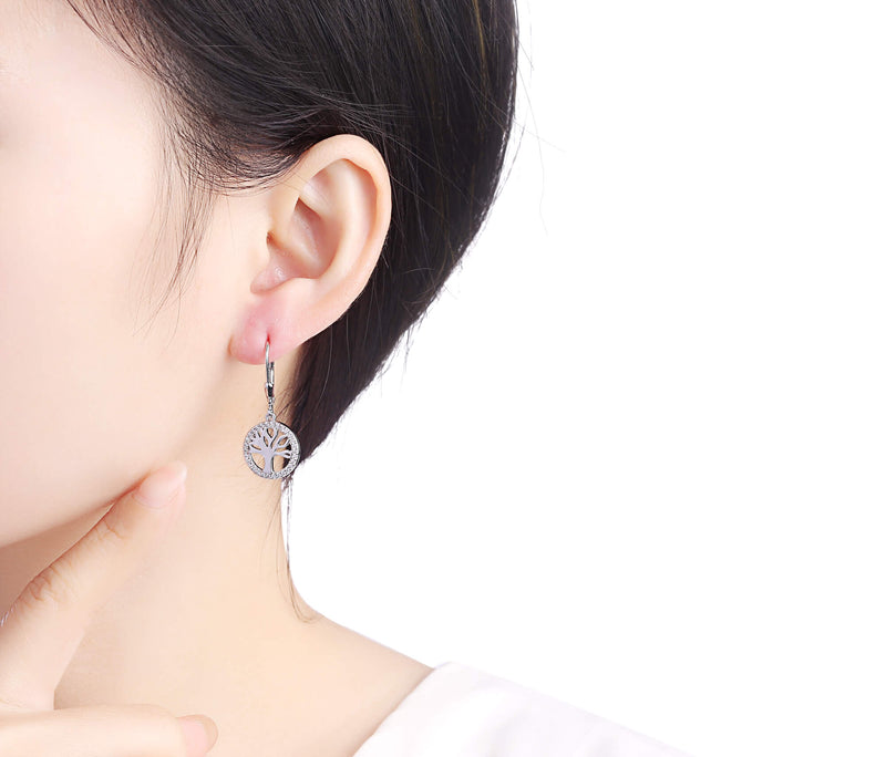 Strieborné náušnice