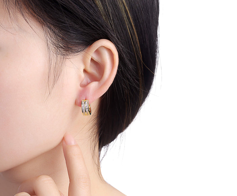 Strieborné náušnice