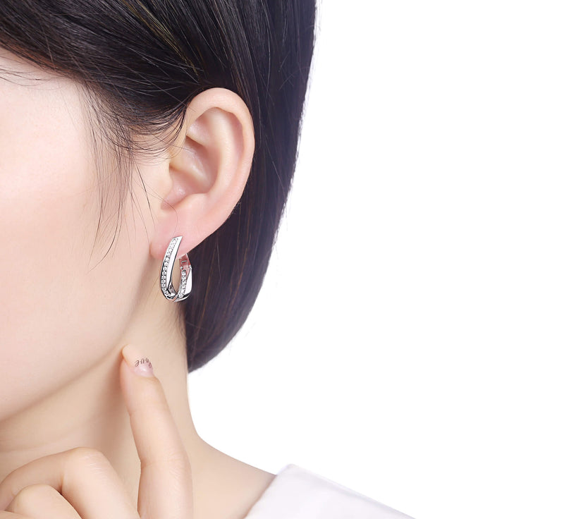 Strieborné náušnice