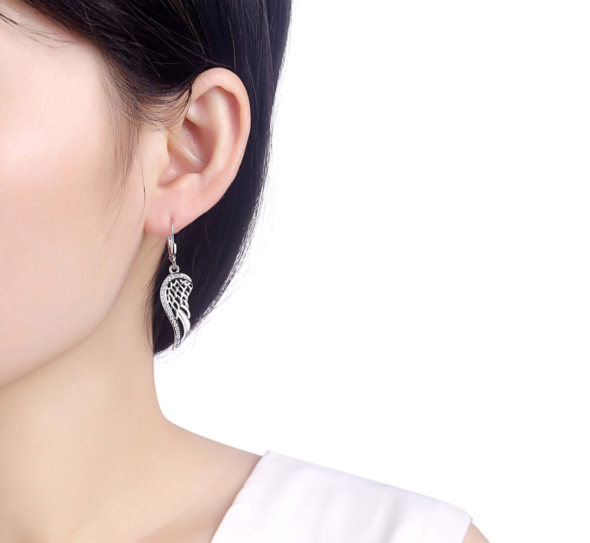 Strieborné náušnice