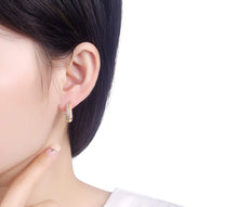 Strieborné náušnice