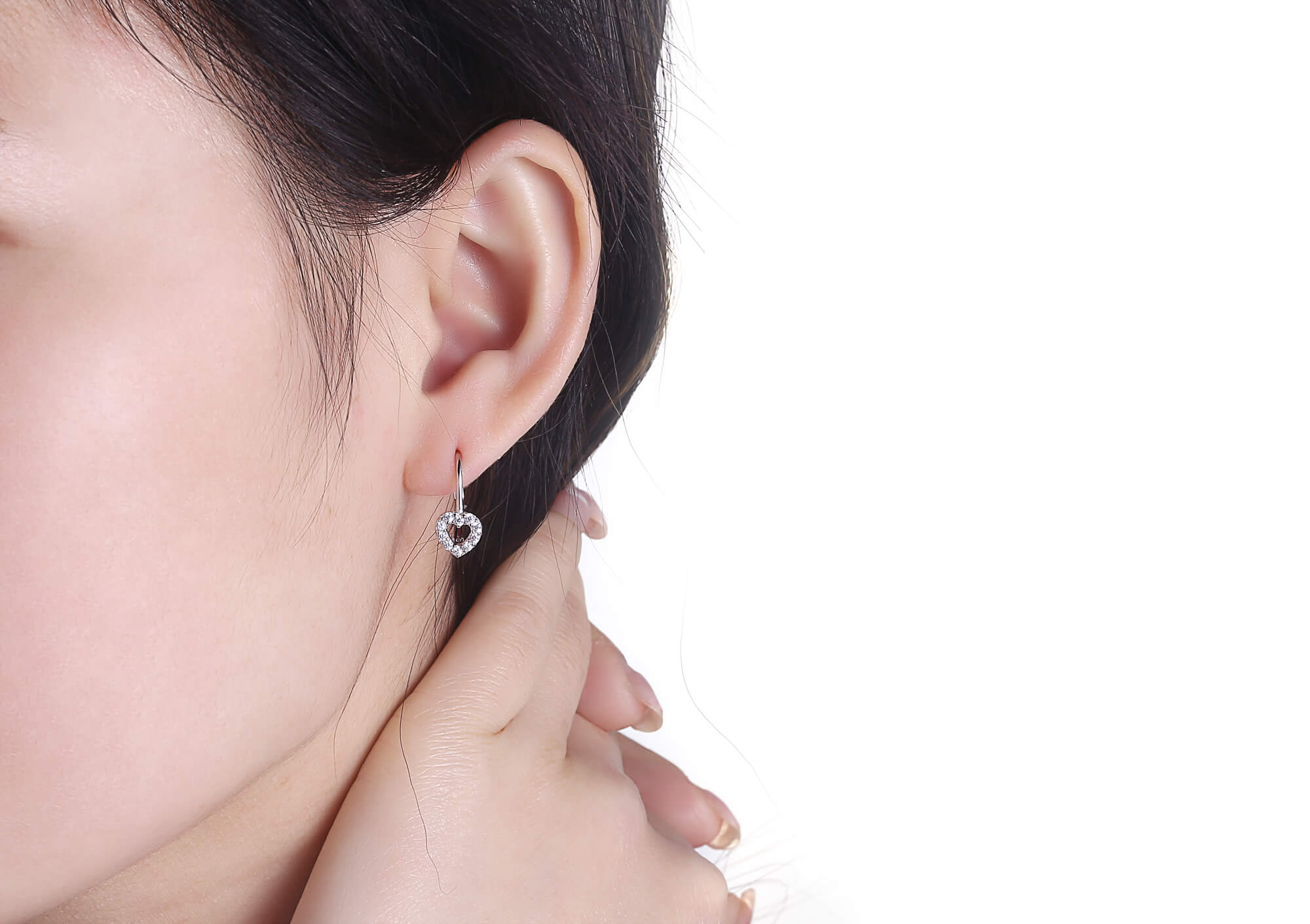 Strieborné náušnice