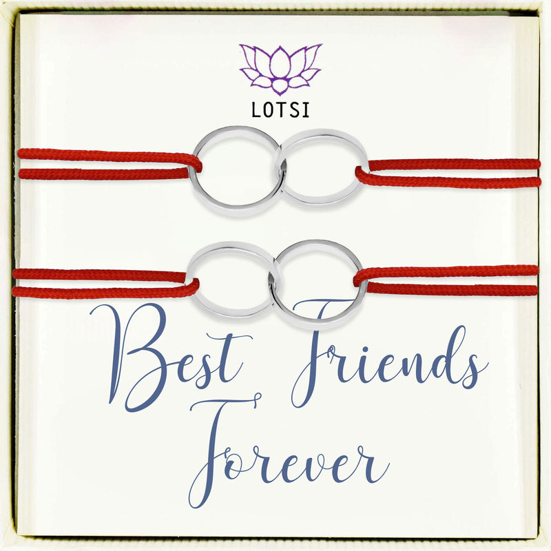 Strieborné náramky Best Friends