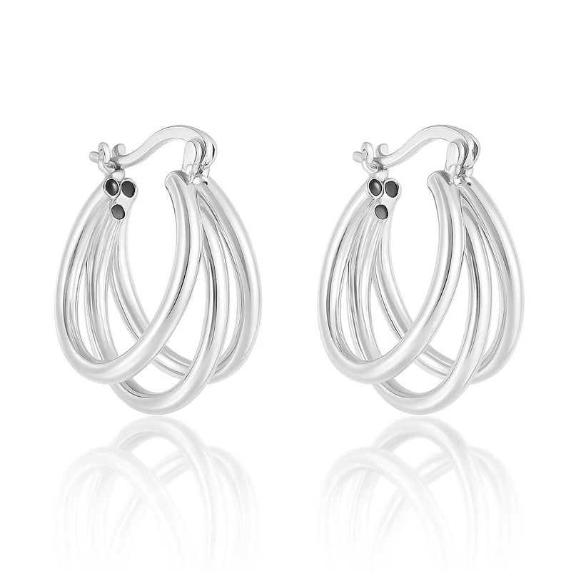 Strieborné náušnice