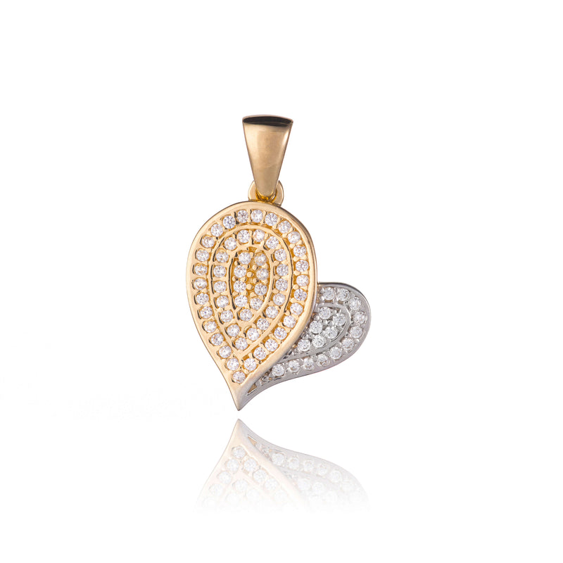 kombinovany-zlaty-privesok-v-tvare-srdiecka