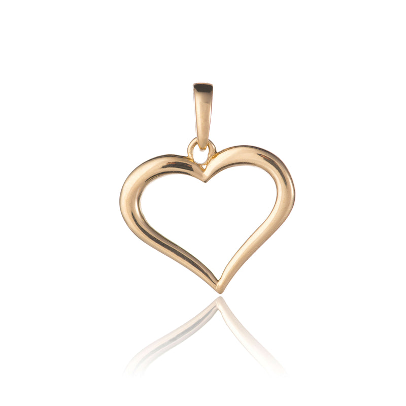 jemny-zlaty-privesok-v-tvare-srdiecka