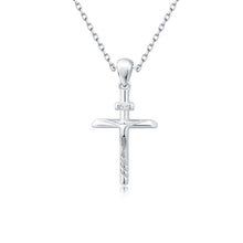 strieborny-privesok-krizik-bez-zirkonov