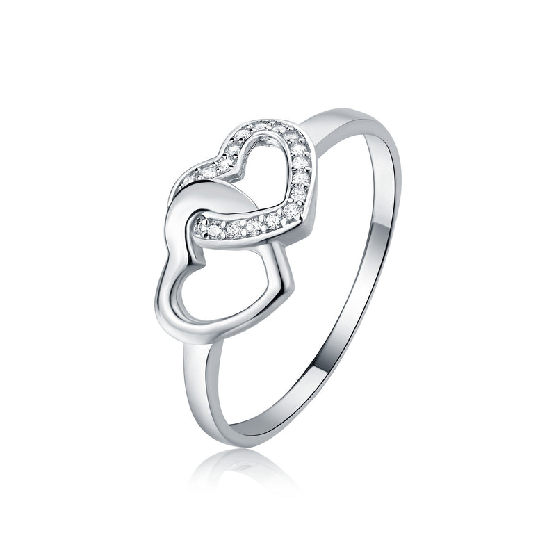 strieborny-prsten-prepletene-srdcia