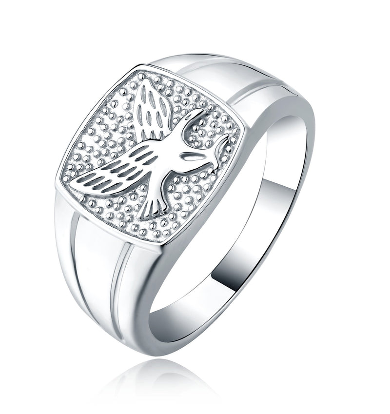 strieborny-prsten-s-orlom-pre-panov