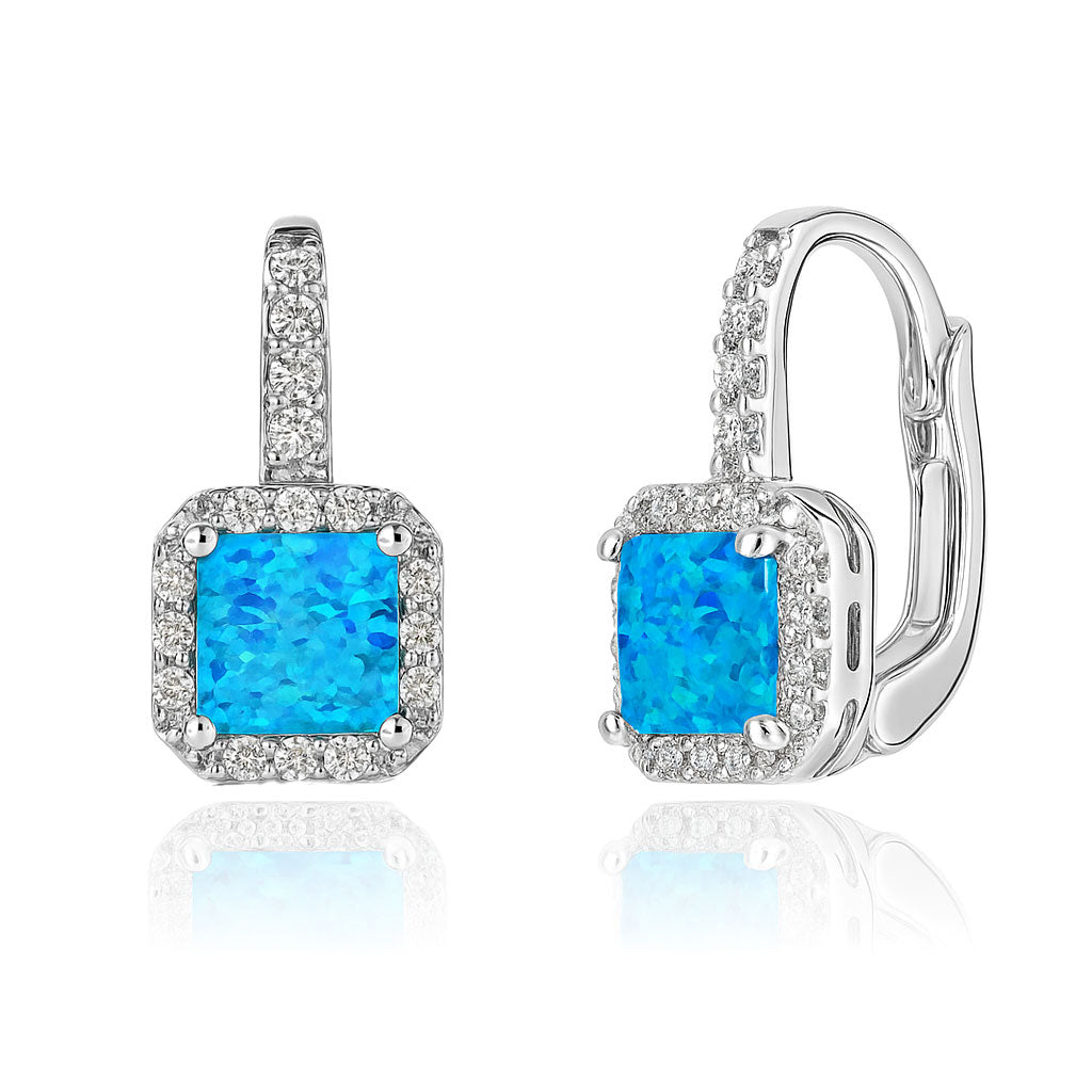 Strieborné náušnice