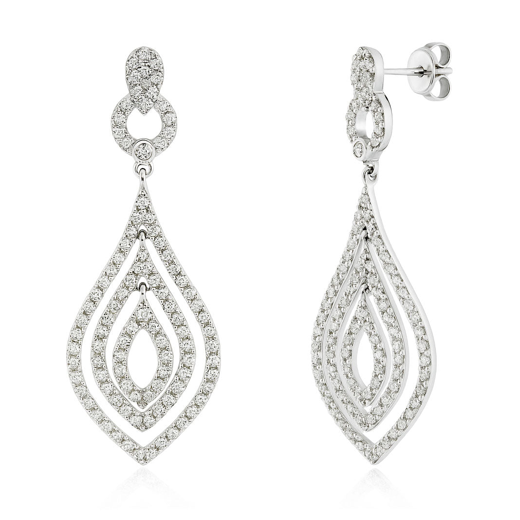 Strieborné náušnice