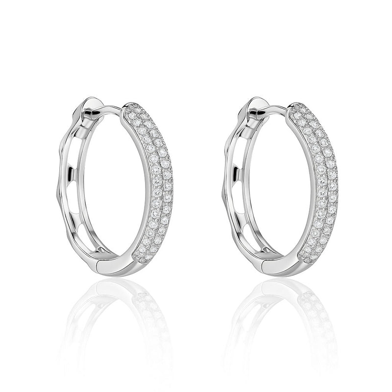 Strieborné náušnice