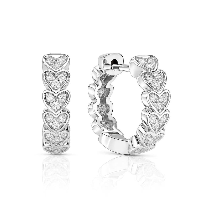 Strieborné náušnice