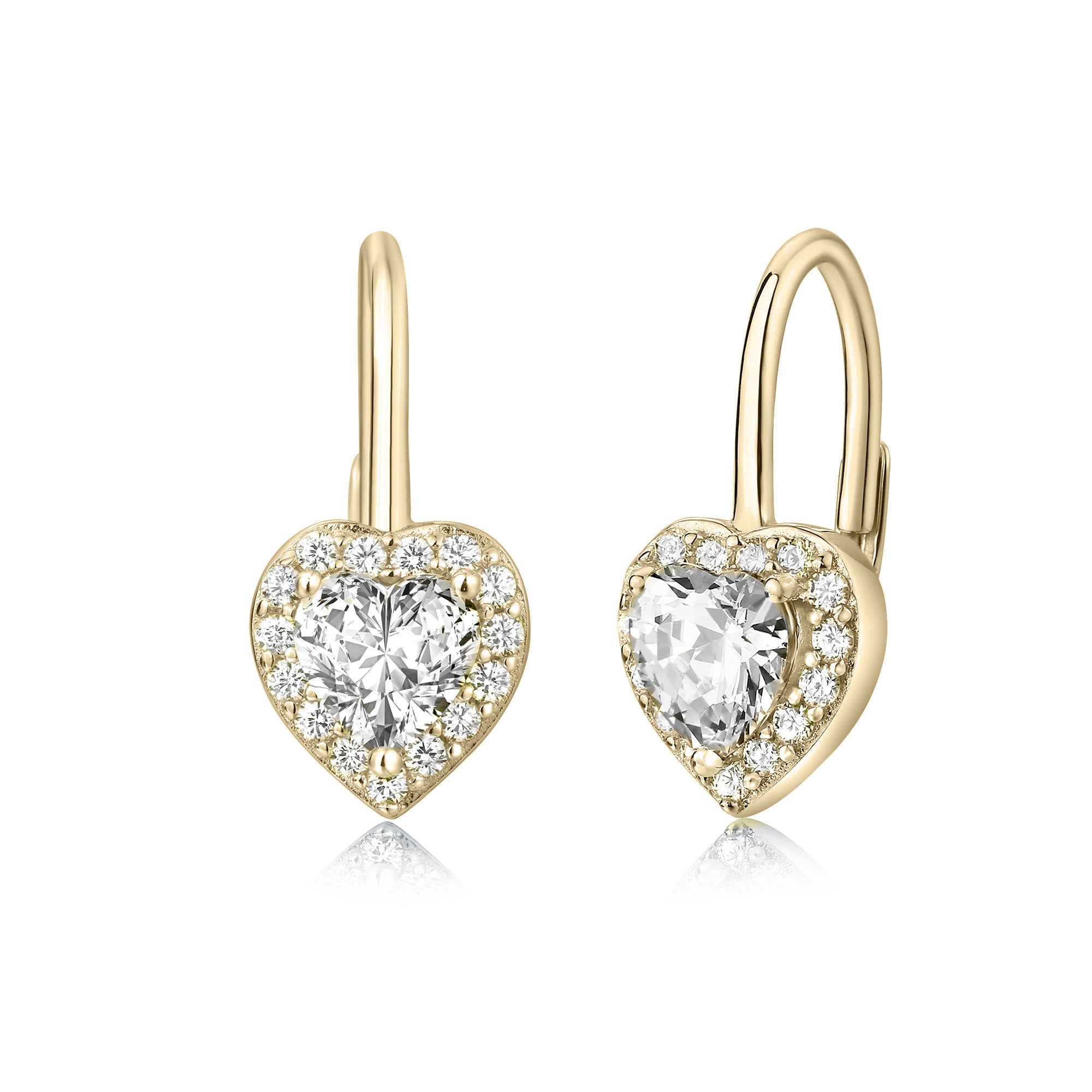 zlate-nausnice-srdcia