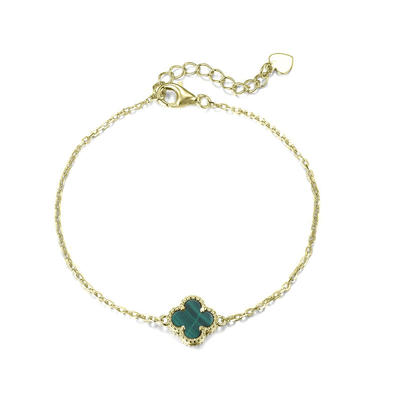 Strieborný náramok s polodrahokamom