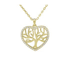 Strieborná retiazka Tree of life