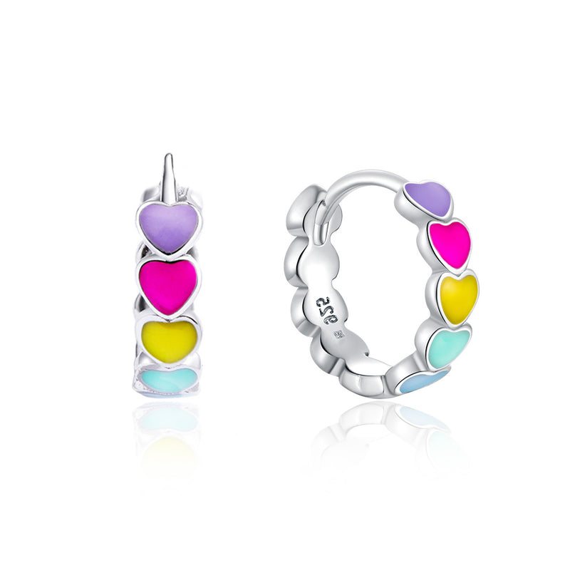 strieborne-kruzky-srdiecka-s-emailom