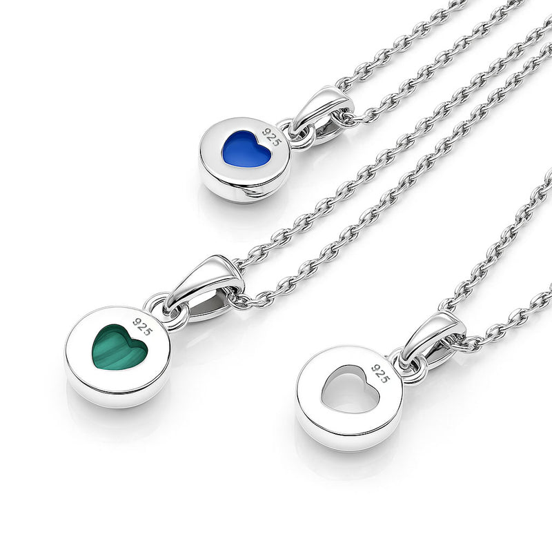 Strieborný prívesok s polodrahokamom