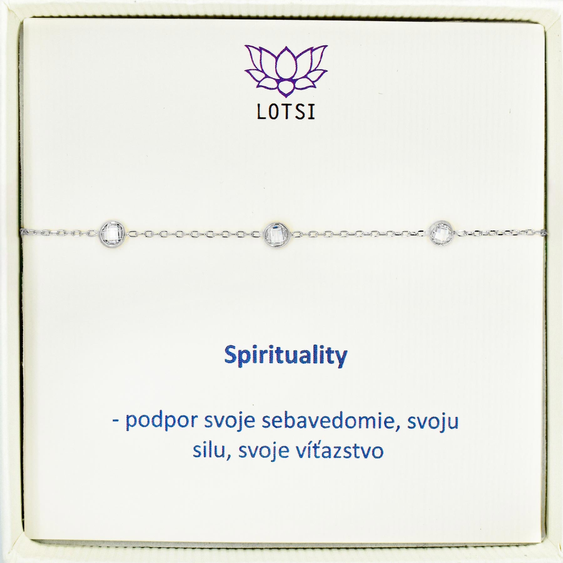 Zlatý náramok Spirituality