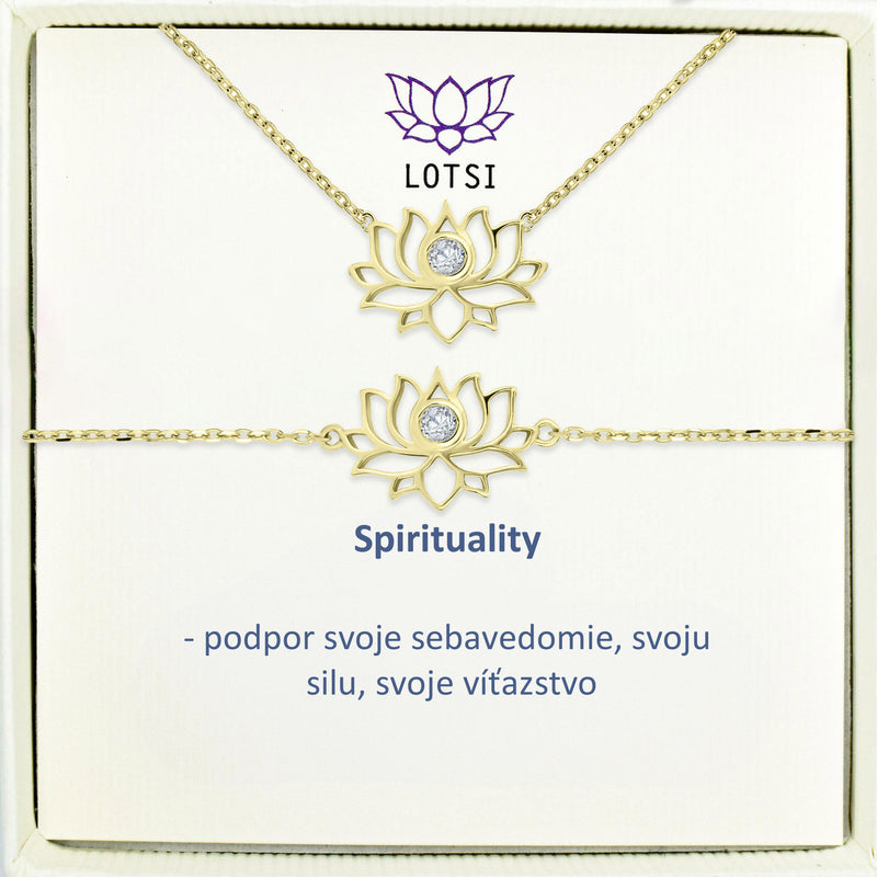 Strieborný set Spirituality