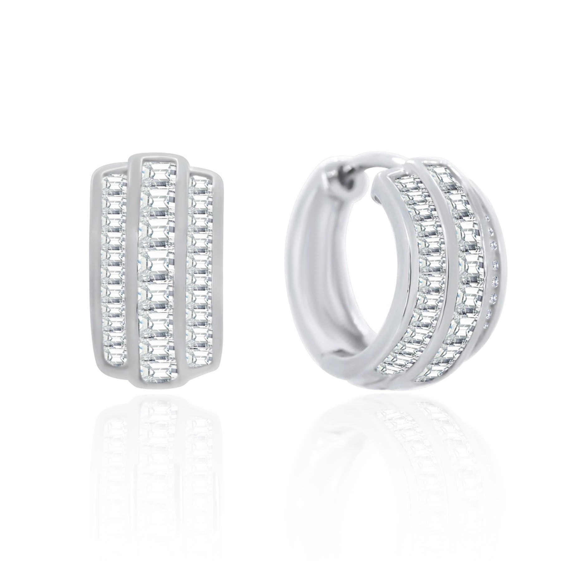 Strieborné náušnice